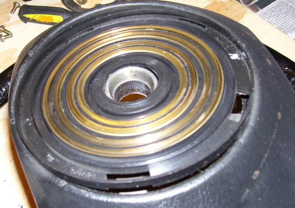 Time for another pictorial How to change a steering wheel contact ring